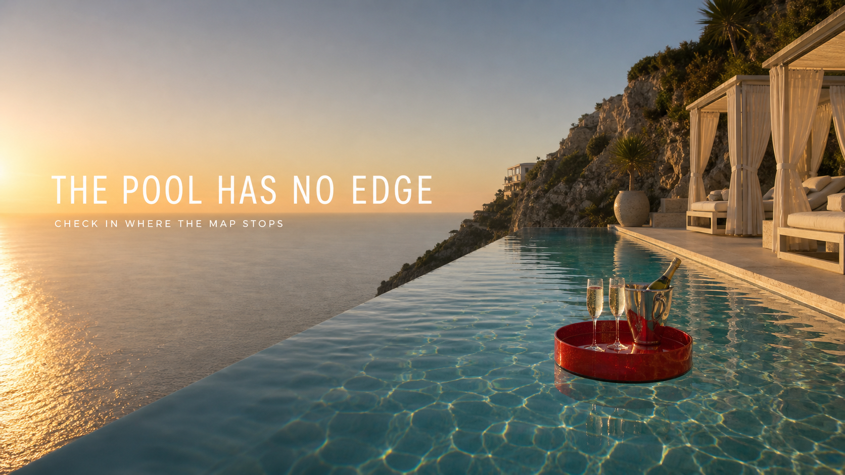 Edge Pool Map Stops Resort Campaign 16x9 widescreen Ribbsaeter Advertising campaign