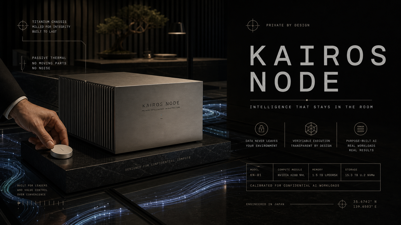 Kairos Node Intelligence Stays In Room Technology Campaign 16x9 by Ribbsaeter Advertising, Private Wealth, Culture & Events campaign image