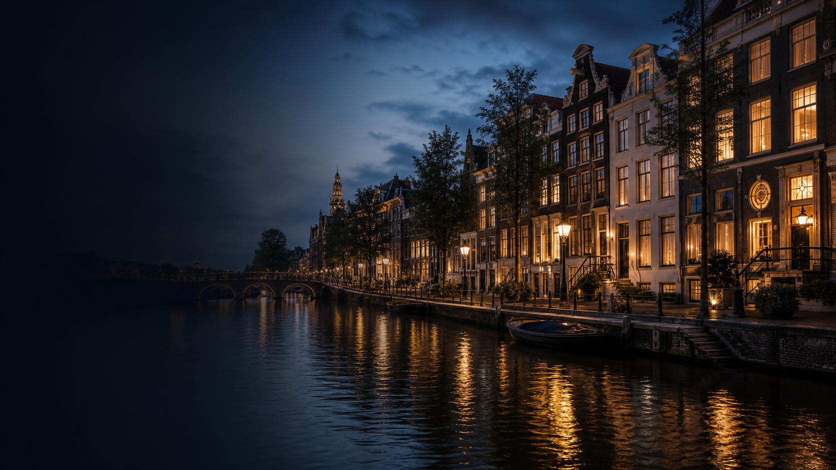 Amsterdam luxury advertising campaign image