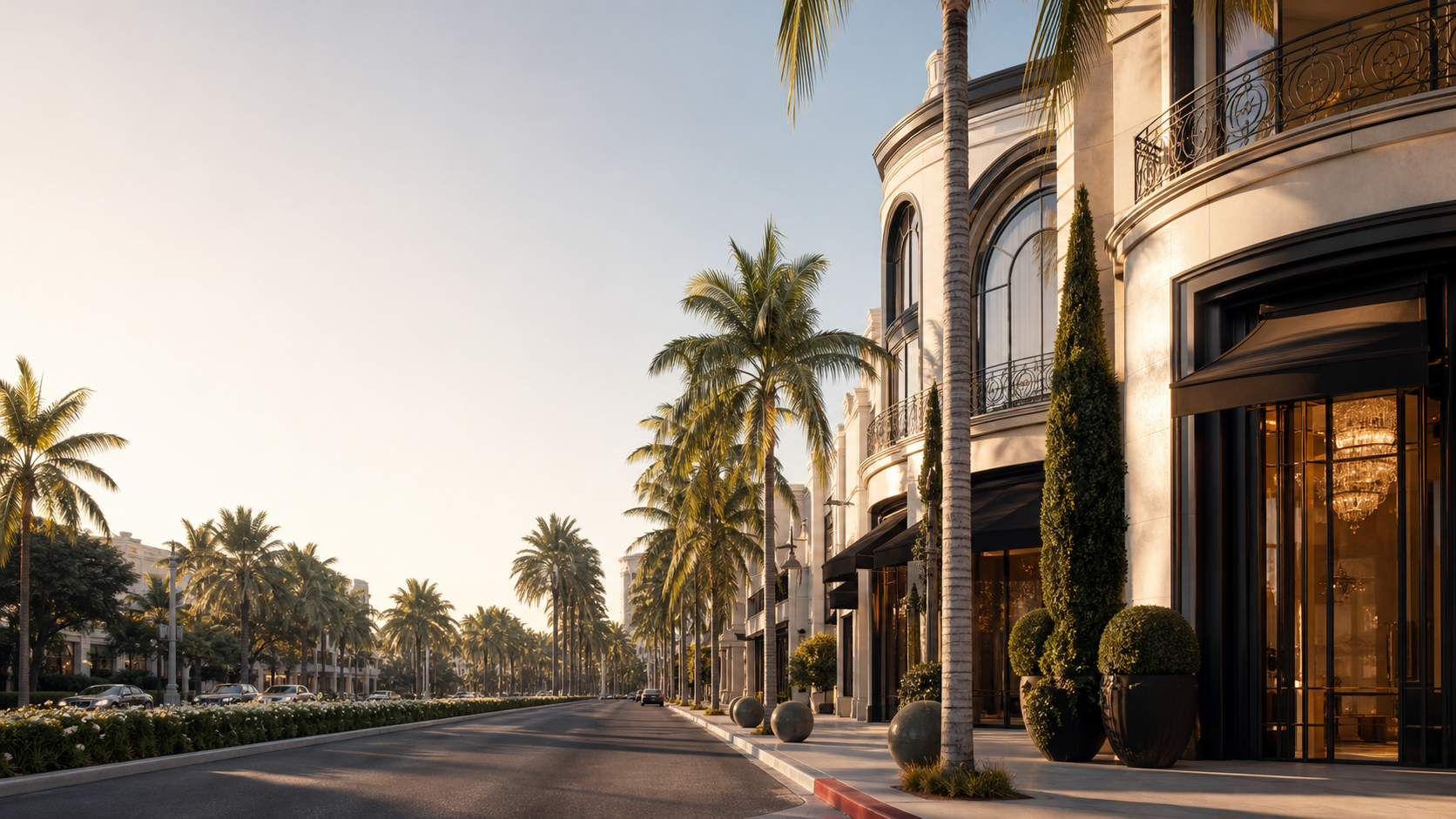 Beverly Hills luxury advertising campaign image