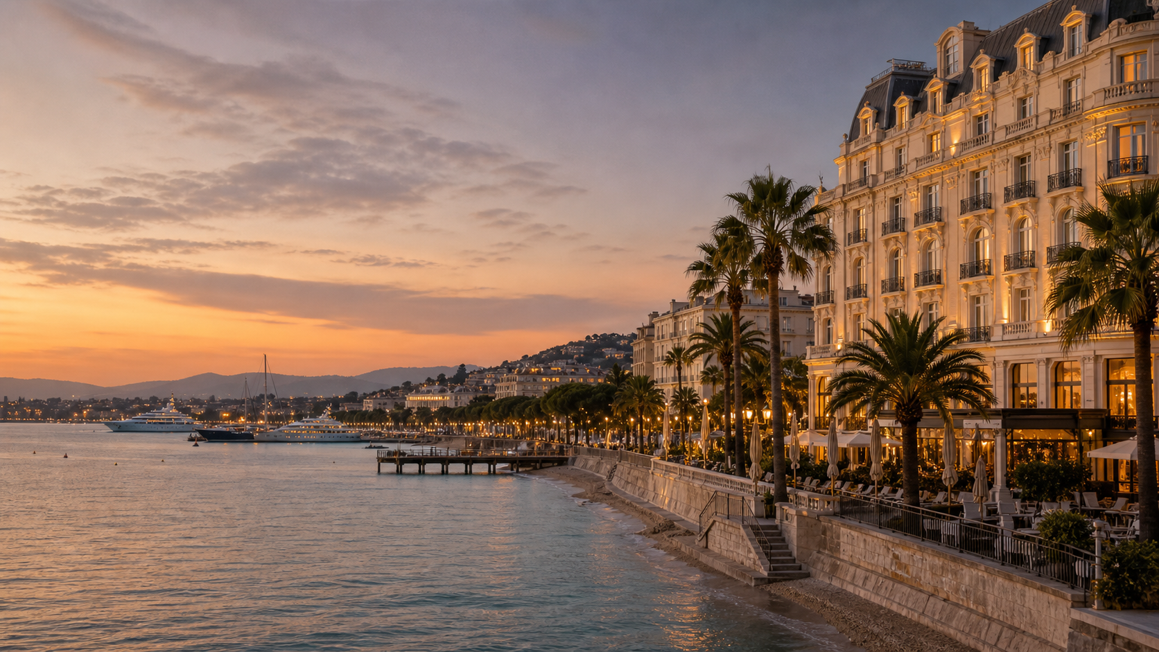 Cannes luxury advertising campaign image