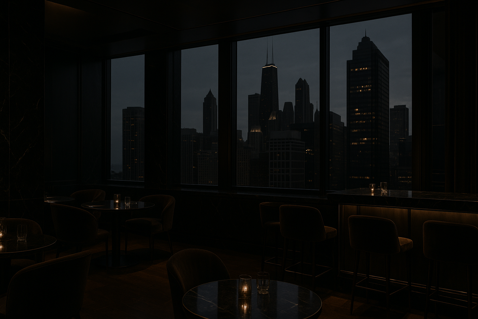 Chicago luxury advertising campaign image