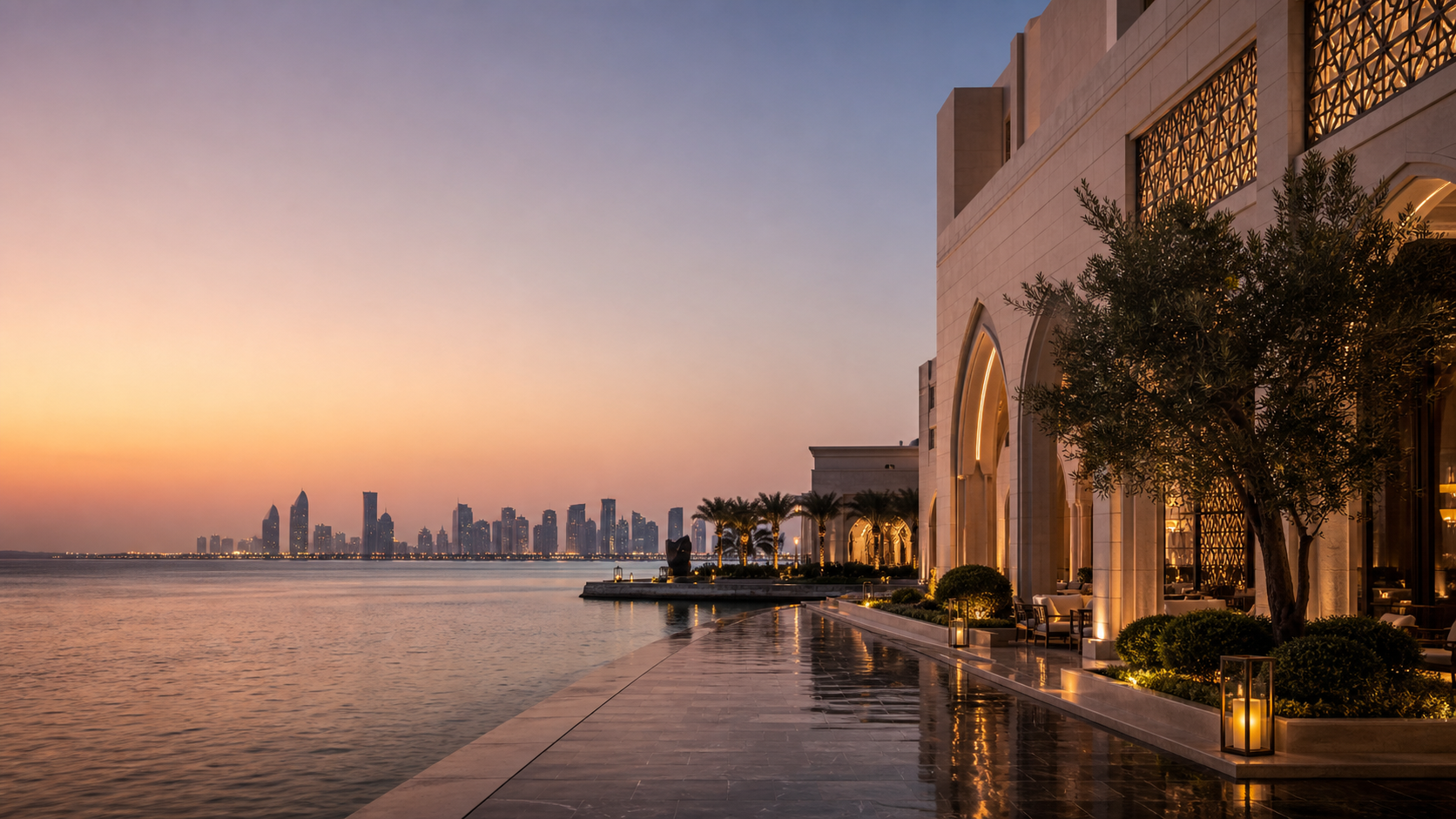 Doha luxury advertising campaign image