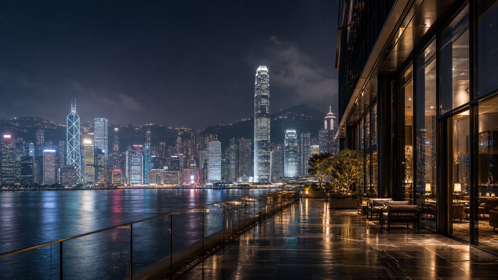 Hong Kong luxury advertising campaign image