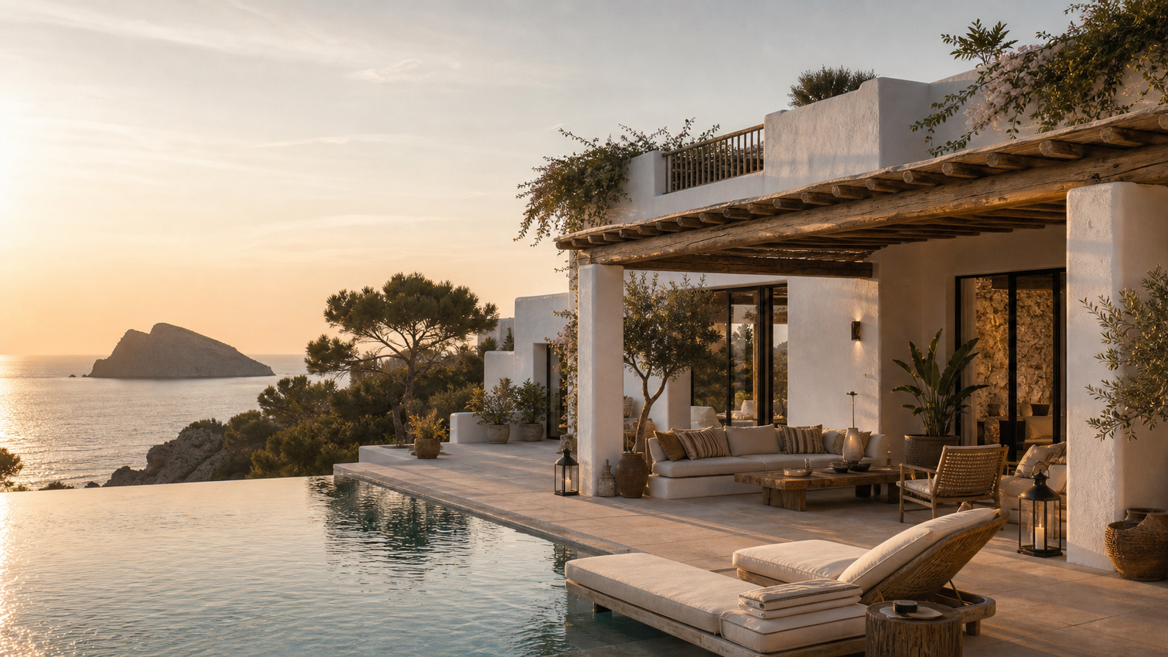 Ibiza luxury advertising campaign image