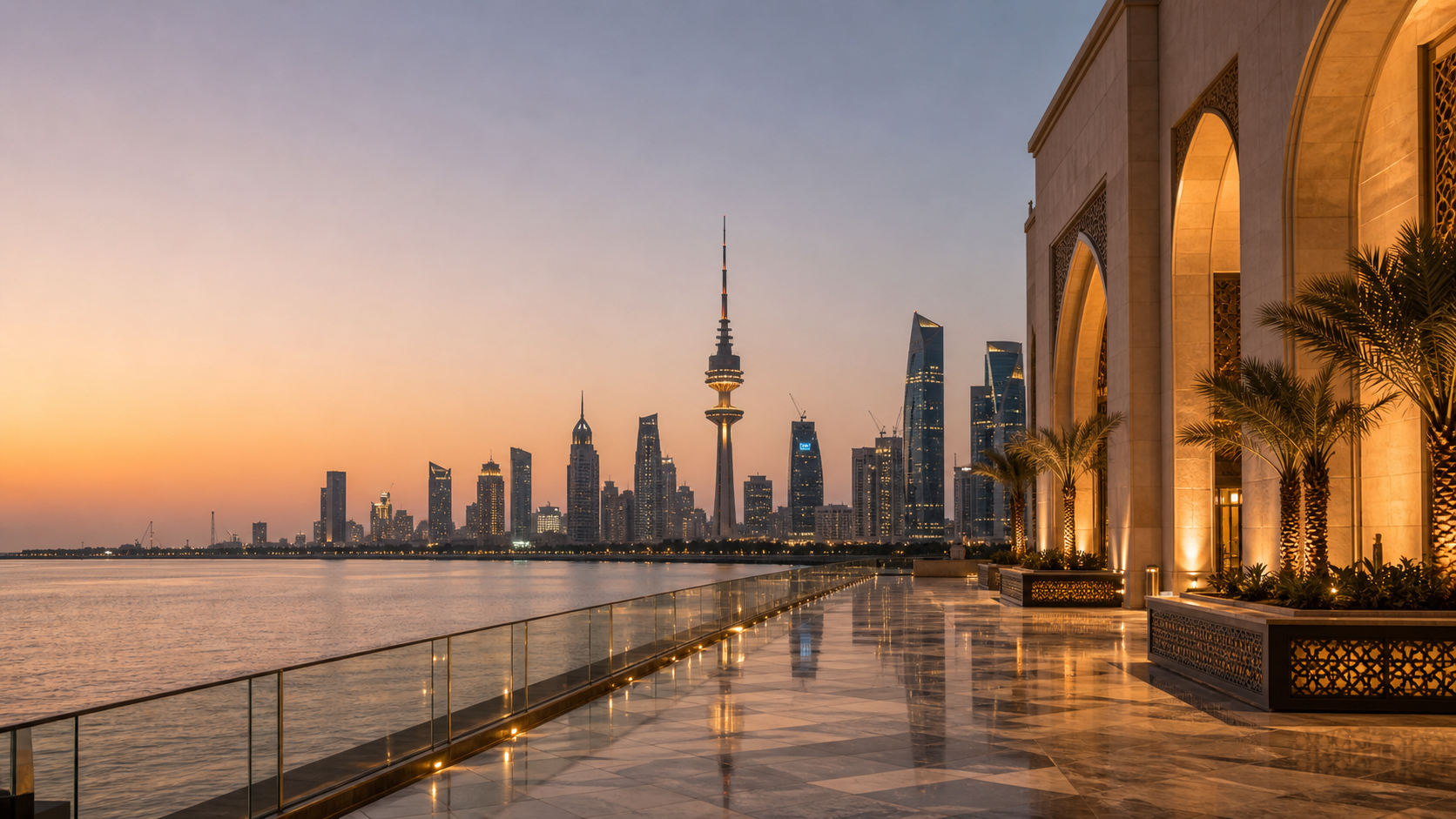 Kuwait City luxury advertising campaign image