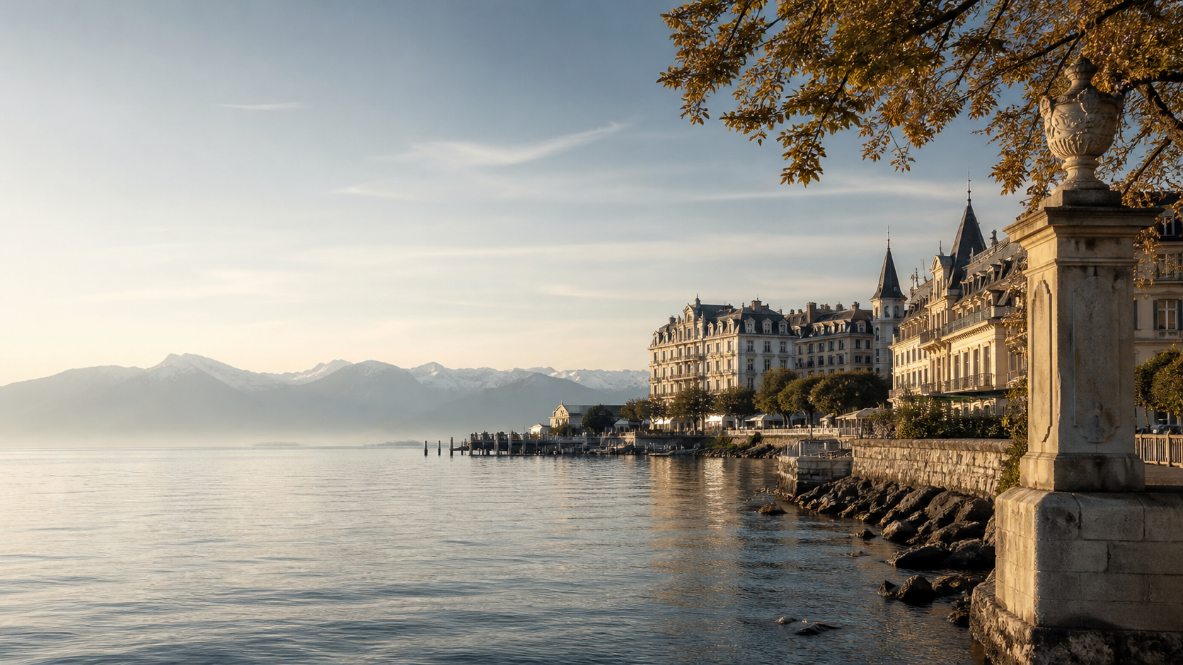 Lausanne luxury advertising campaign image