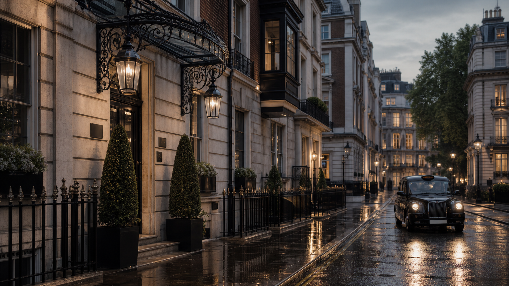 London luxury advertising campaign image