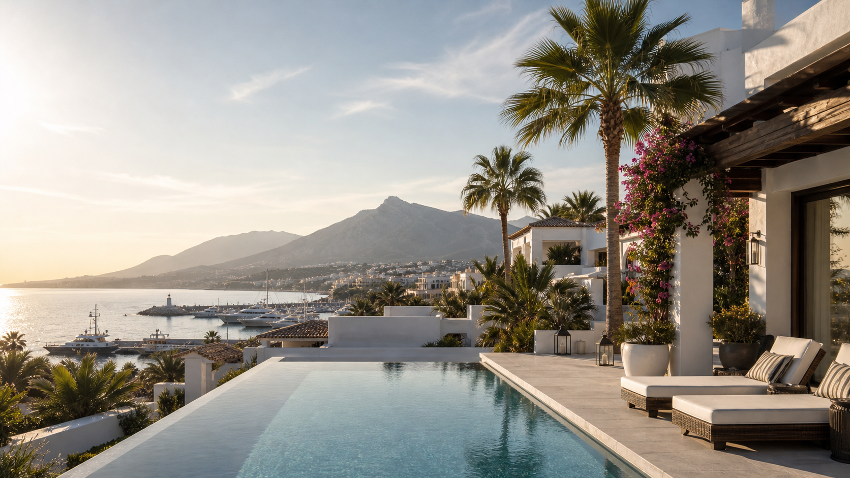 Marbella luxury advertising campaign image