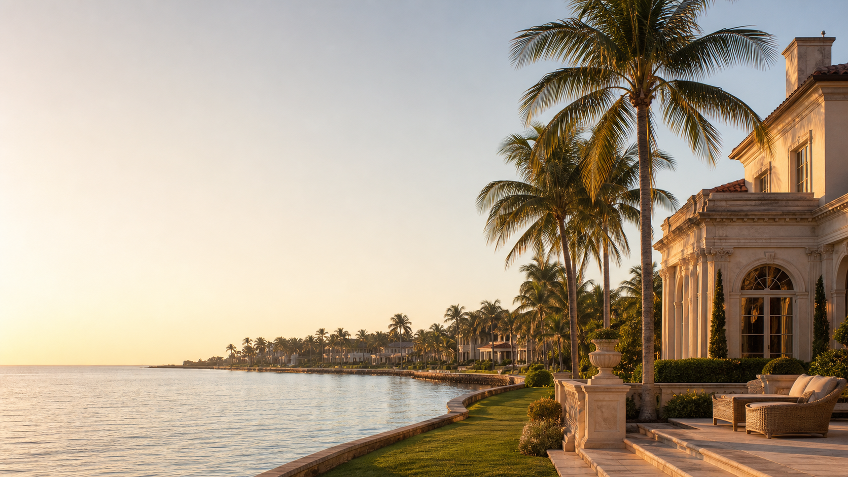 Palm Beach luxury advertising campaign image