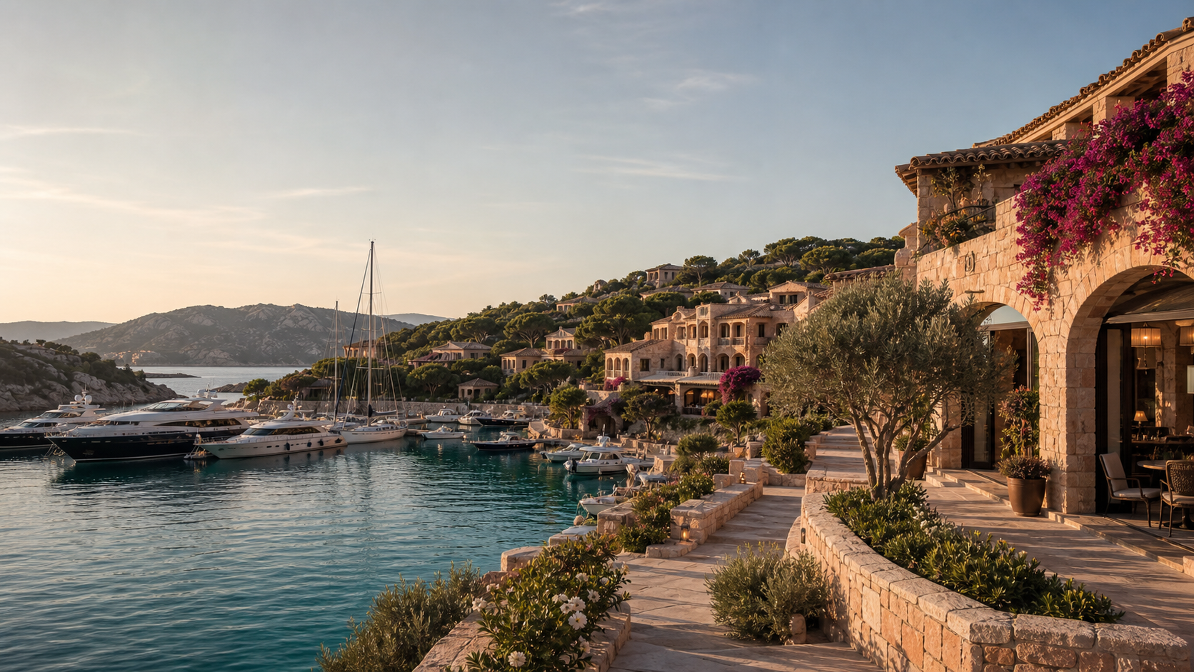 Porto Cervo luxury advertising campaign image