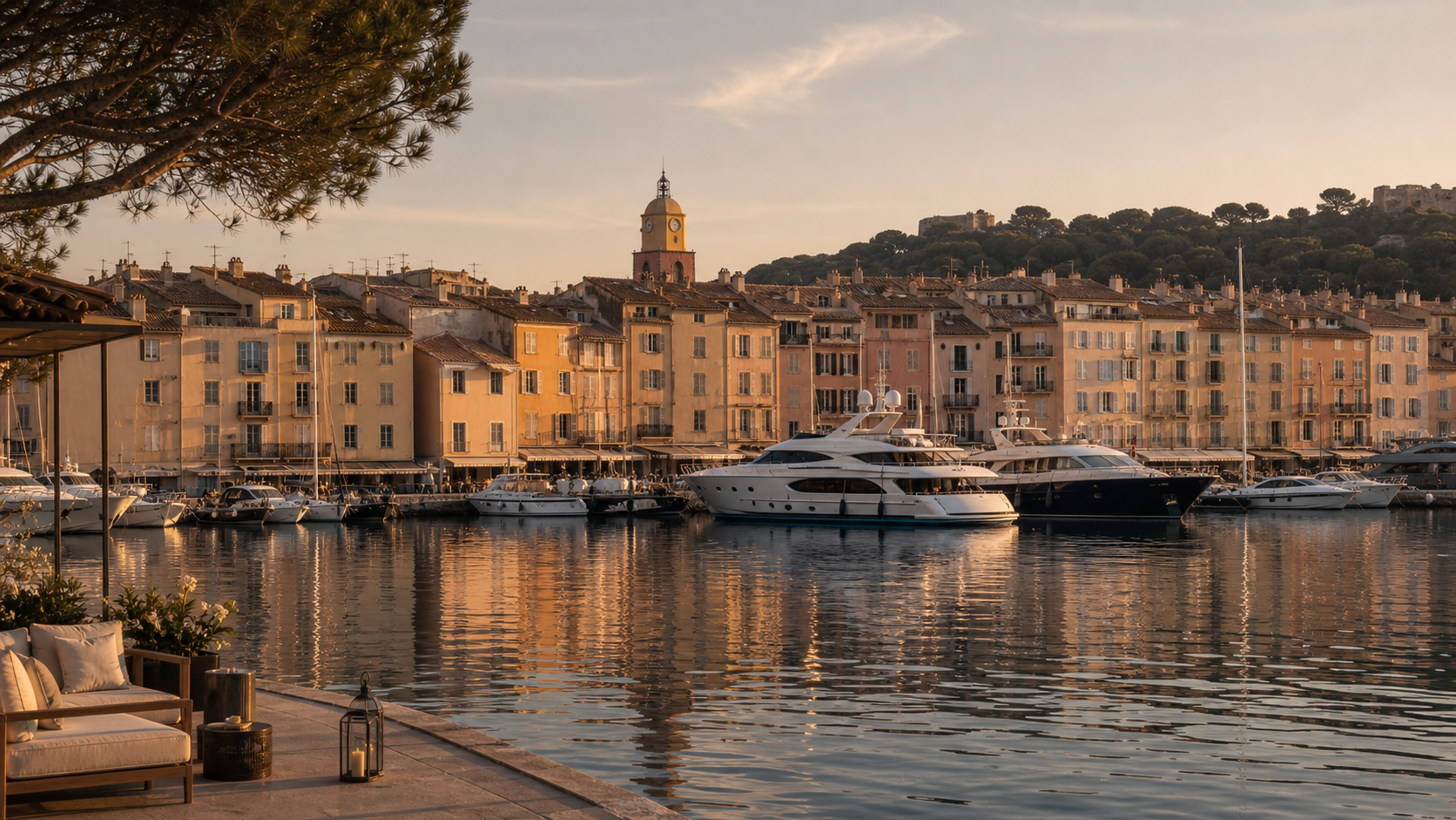 Saint-Tropez luxury advertising campaign image