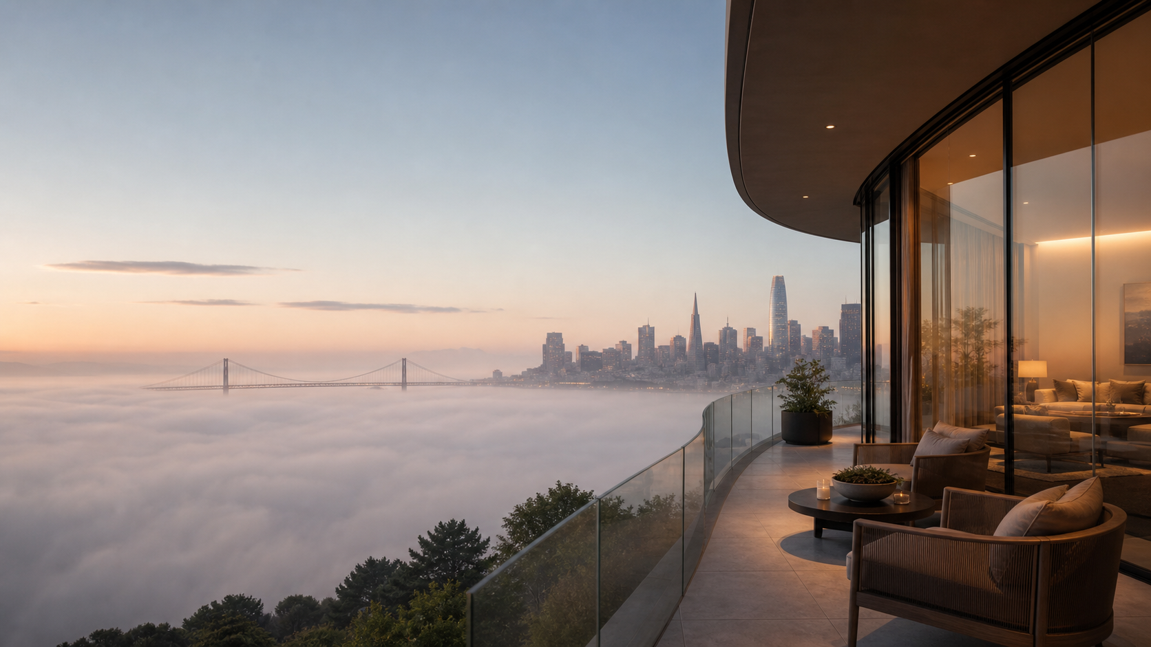 San Francisco luxury advertising campaign image