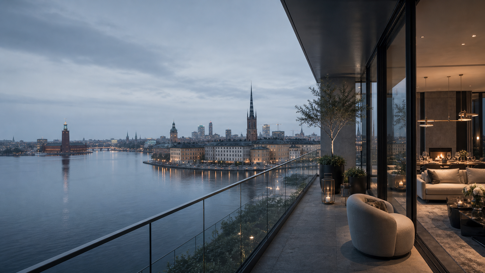 Stockholm luxury advertising campaign image