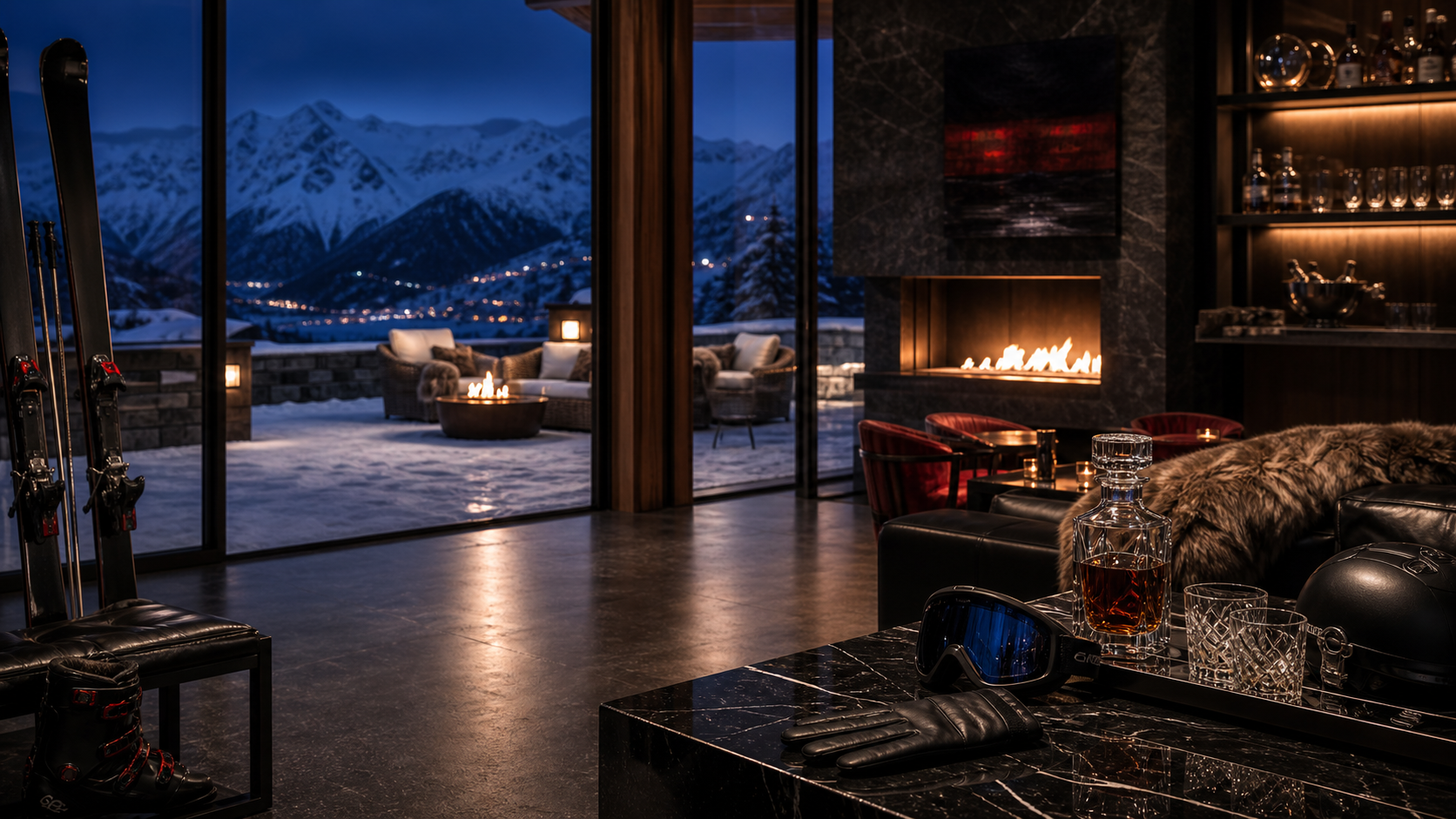 Verbier luxury advertising campaign image