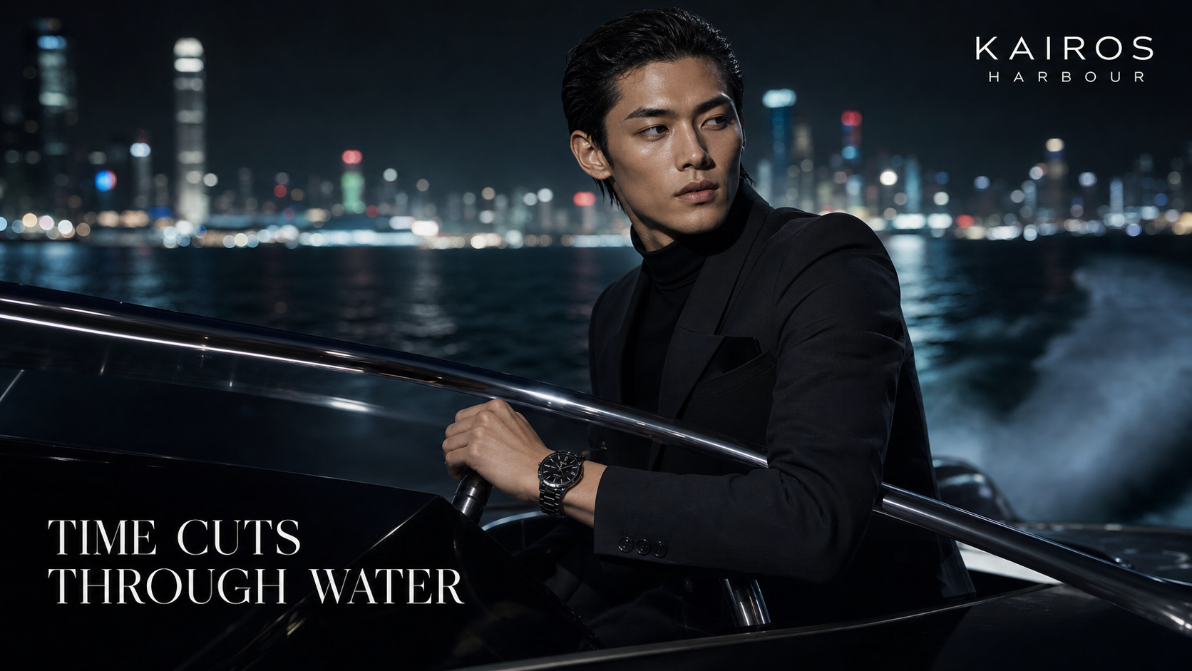 Adrian Lau Kairos Harbour Watch Campaign 16x9 by Ribbsaeter Advertising, Jewelry & Watches campaign image