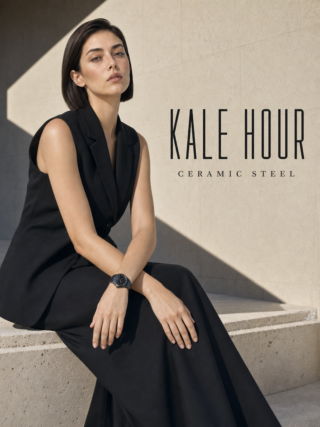 Aylin Demir Kale Hour Watch Campaign Ribbsaeter Advertising campaign image